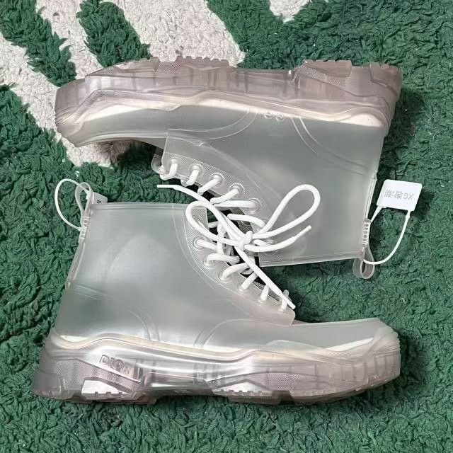 Dior Dior Men's Lace-Up Ankle Martin Boots Size US 8 / EU 41 - 2 Thumbnail