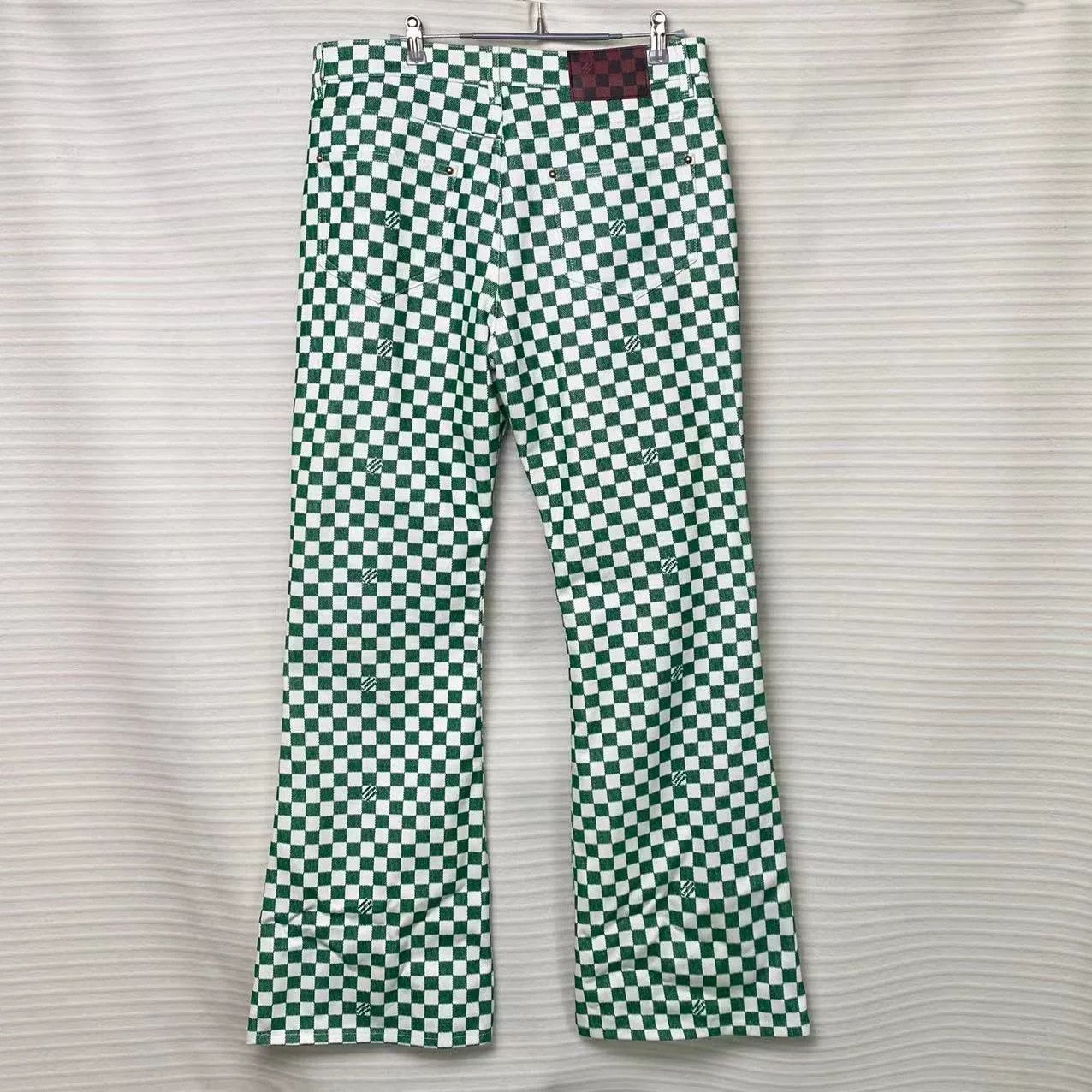 Louis Vuitton Louis Vuitton SS24 Checkered Flared Jeans Size US 30 / EU 46 - 2 Thumbnail
