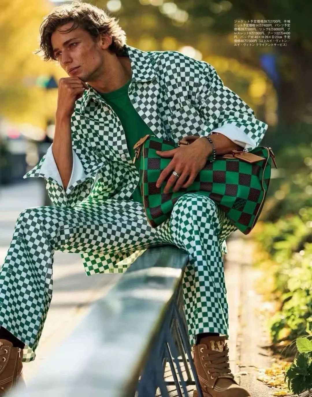 Louis Vuitton Louis Vuitton SS24 Checkered Flared Jeans Size US 30 / EU 46 - 6 Thumbnail