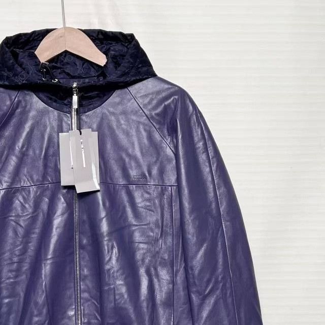 Dior Dior Reversible Purple Leather Jacket Size US S / EU 44-46 / 1 - 3 Thumbnail