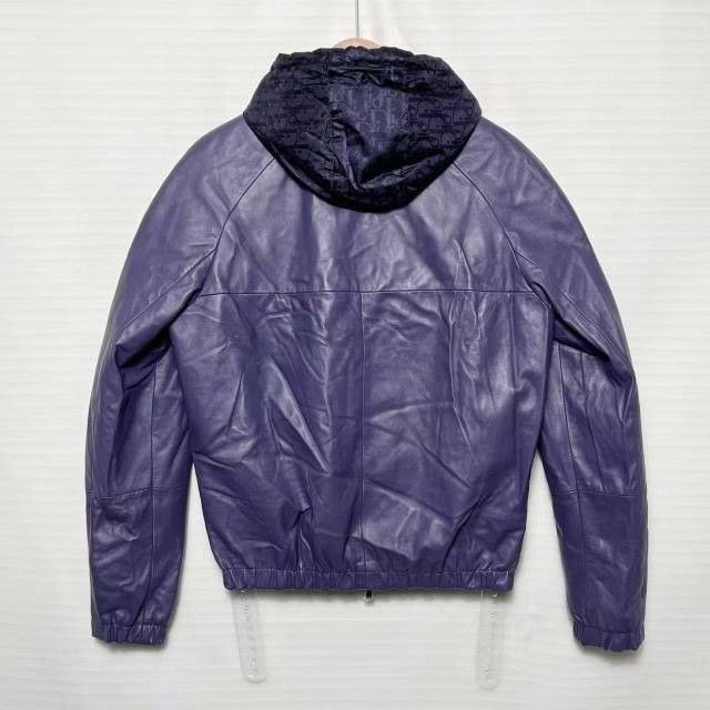 Dior Dior Reversible Purple Leather Jacket Size US S / EU 44-46 / 1 - 2 Thumbnail