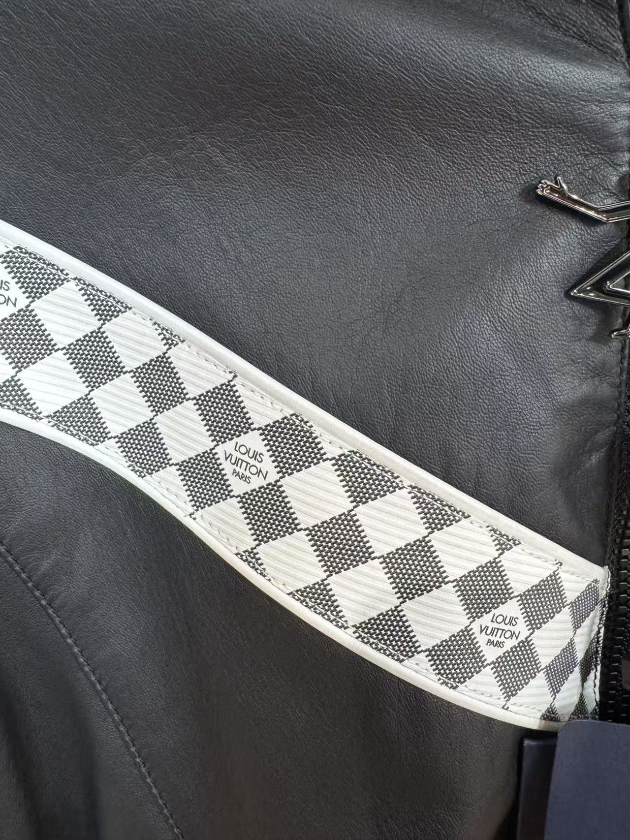 Louis Vuitton Louis Vuitton Damier Sheepskin Leather Jacket Size US S / EU 44-46 / 1 - 3 Thumbnail