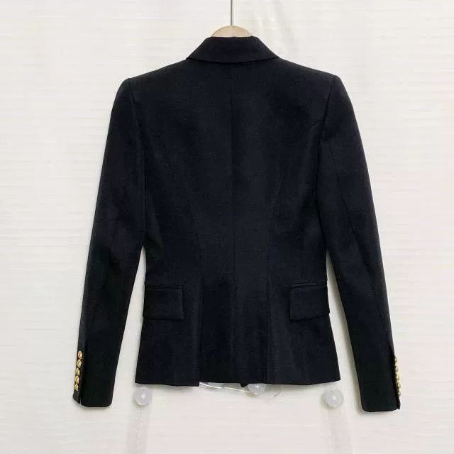 Balmain Balmain Black Blazer Jacket Size XS / US 0-2 / IT 36-38 - 2 Thumbnail