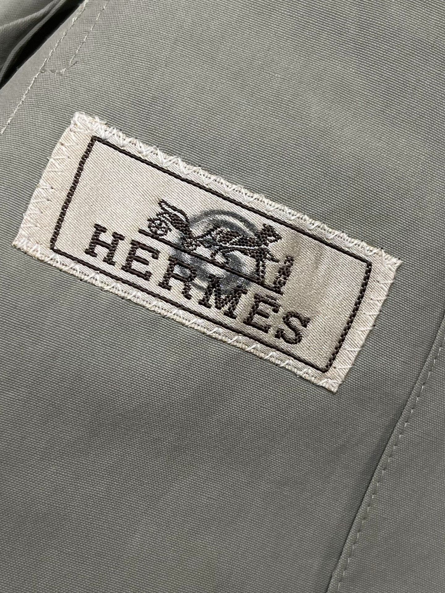 Hermes Hermes Collarless Single-Breasted Blazer Size US S / EU 44-46 / 1 - 4 Thumbnail