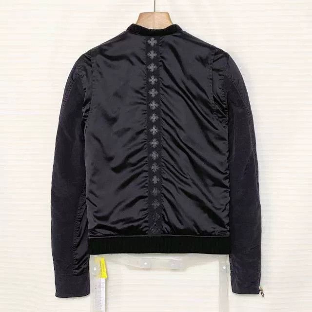 Chrome Hearts Chrome Hearts Black Flight Jacket Size US M / EU 48-50 / 2 - 2 Thumbnail