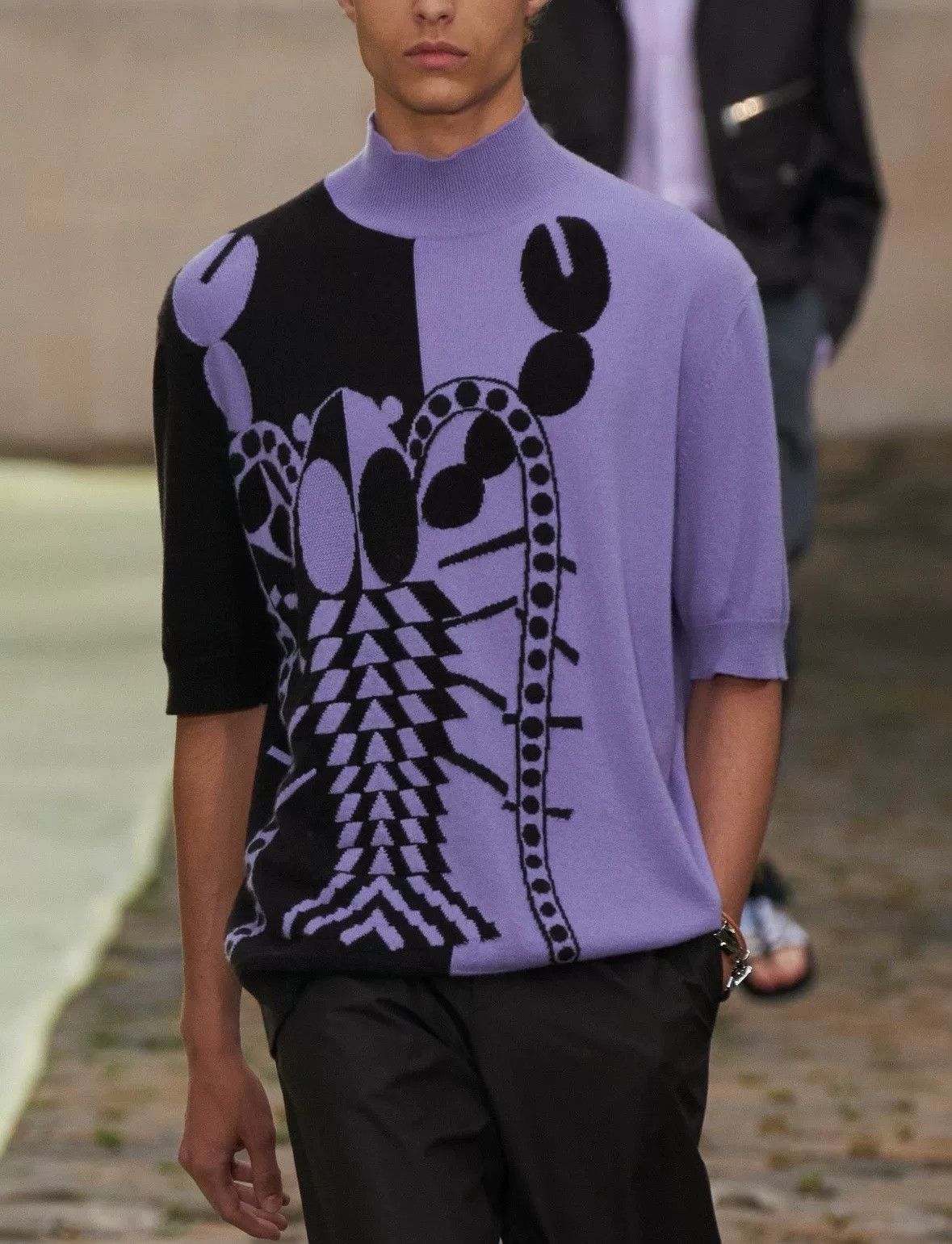 Hermes Hermès Lobster Print Wool Sweater Size S / US 4 / IT 40 - 8 Thumbnail