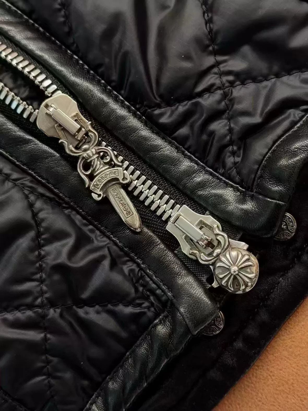 Chrome Hearts Chrome Hearts Diamond Pattern Stand Collar Jacket Size S / US 4 / IT 40 - 6 Thumbnail
