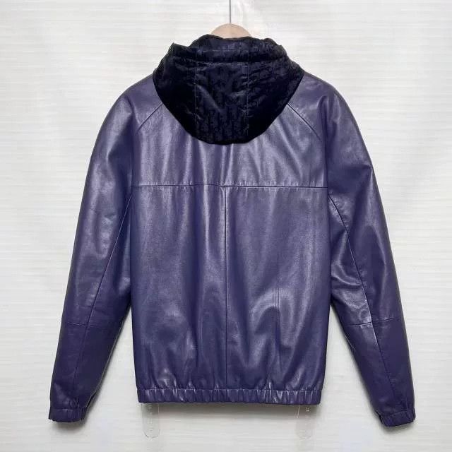 Dior DIOR Monogram Leather Reversible Zipper Jacket Size US L / EU 52-54 / 3 - 5 Thumbnail