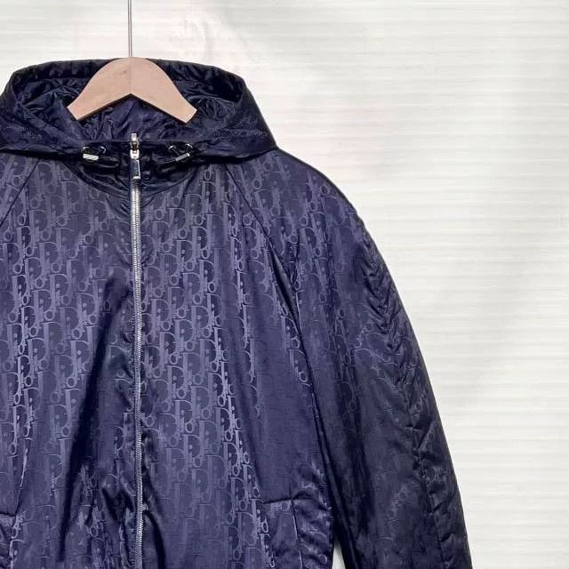 Dior DIOR Monogram Leather Reversible Zipper Jacket Size US L / EU 52-54 / 3 - 3 Thumbnail