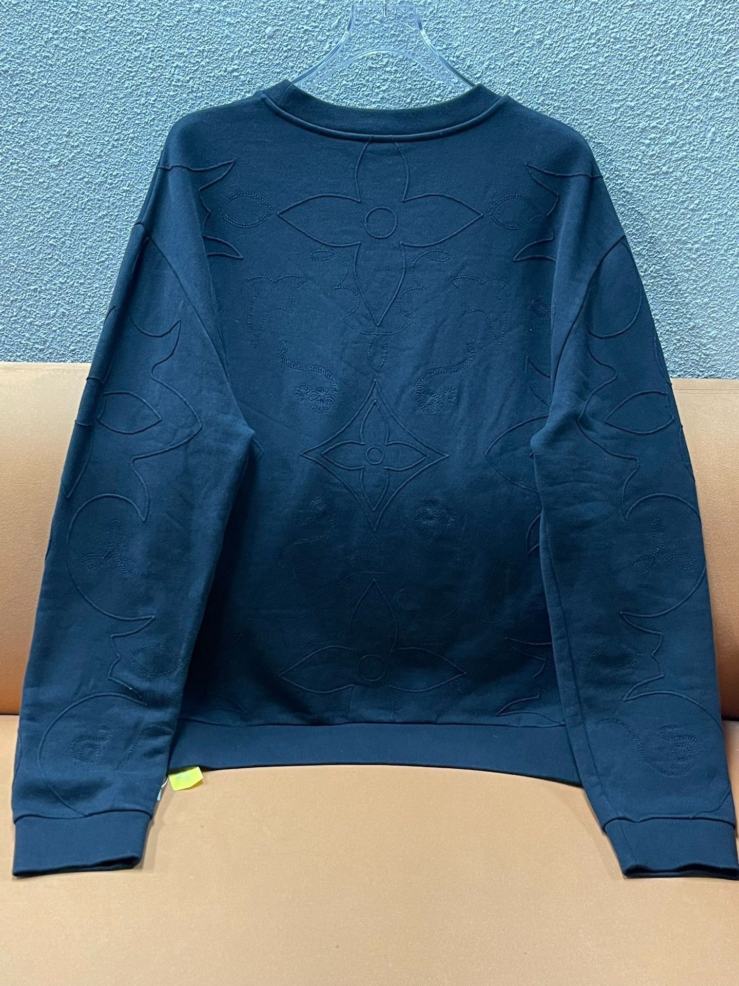 Louis Vuitton LV SS24 Monogram Embroidery Crewneck Sweatshirt Size US XXL / EU 58 / 5 - 2 Thumbnail
