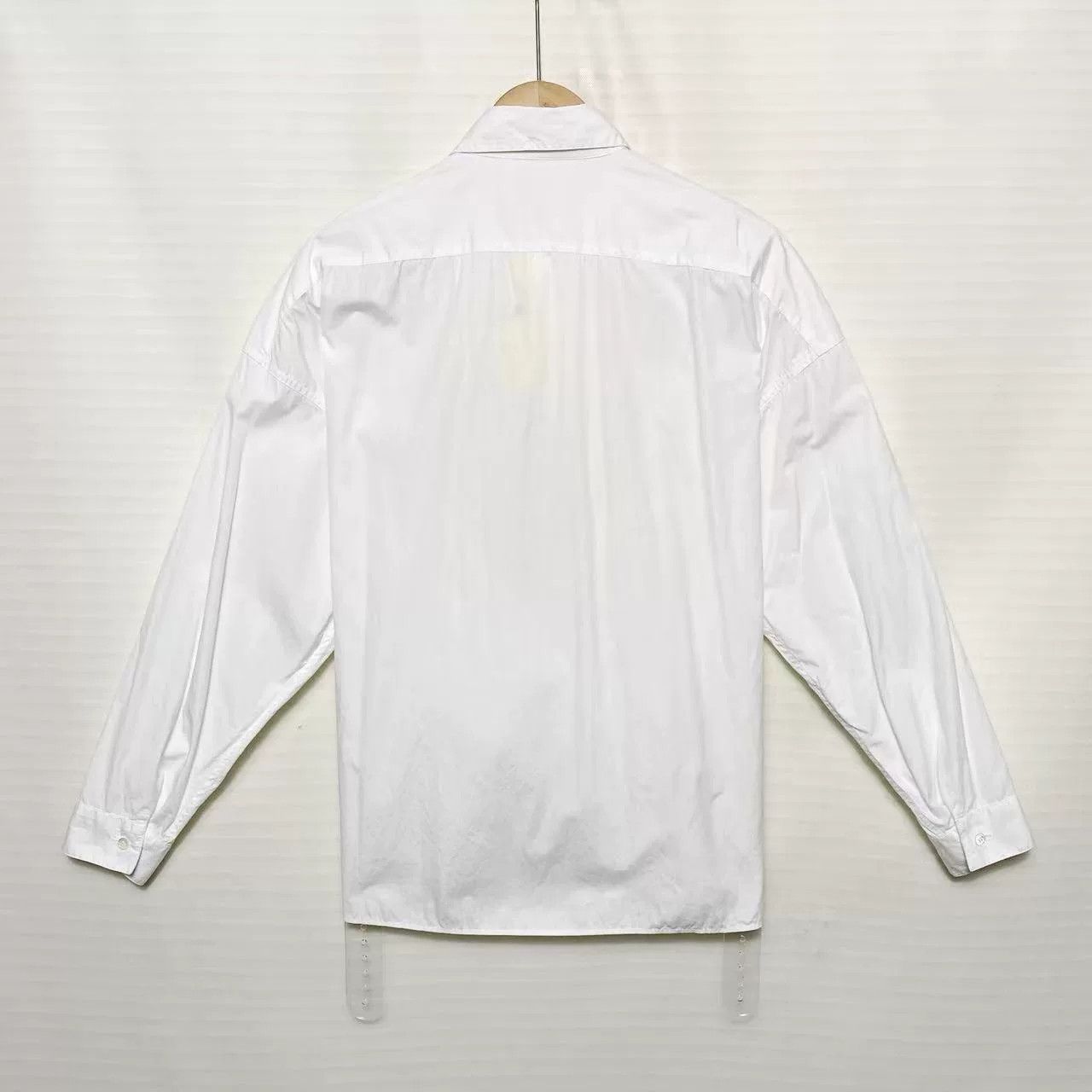 WE11DONE Welldone Embossed Logo White Shirt Size US M / EU 48-50 / 2 - 2 Thumbnail