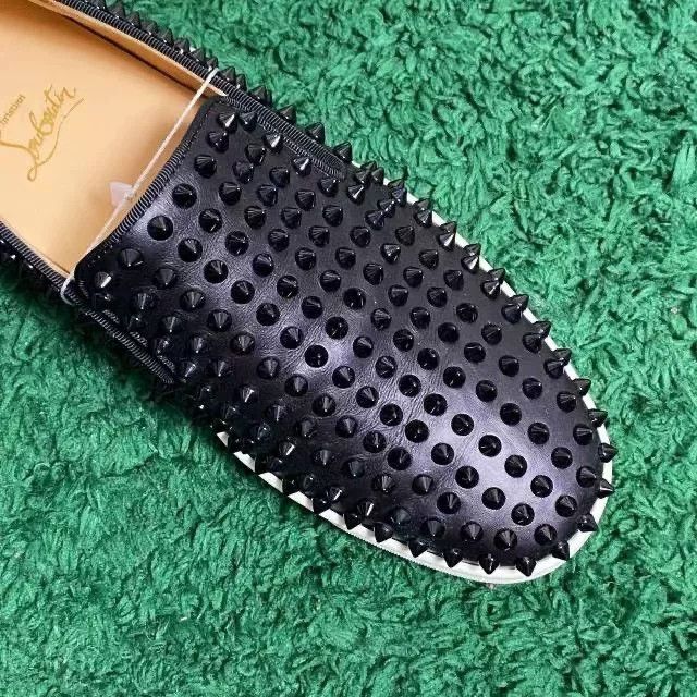 Christian Louboutin Christian Louboutin Black Velvet Red Sole Shoes Size US 8.5 / IT 38.5 - 7 Thumbnail