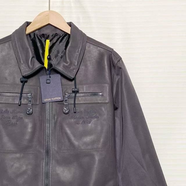 Louis Vuitton LV Embossed Logo Lapel Zip Jacket Size US S / EU 44-46 / 1 - 3 Thumbnail