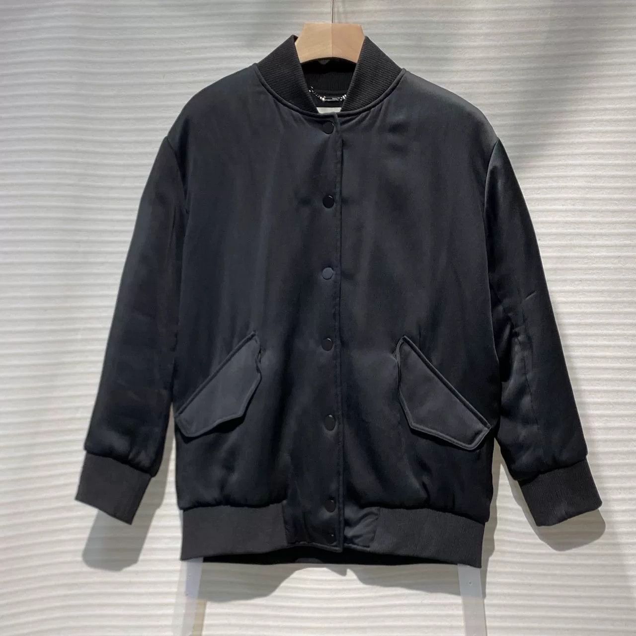 Fendi FENDI Solid Single-Breasted Logo Jacket Size S / US 4 / IT 40 - 3 Thumbnail