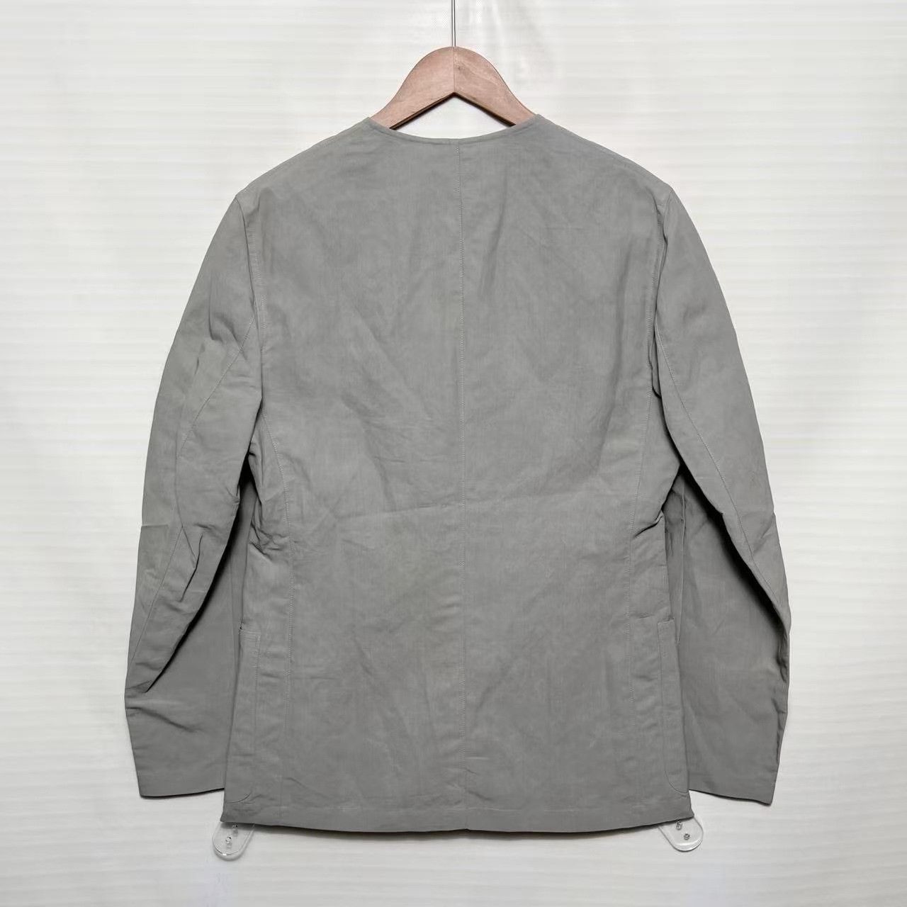 Hermes Hermes Collarless Single-Breasted Blazer Size US S / EU 44-46 / 1 - 2 Thumbnail
