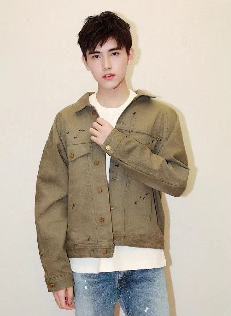 Fear of God Fear of God Distressed Denim Jacket Size US S / EU 44-46 / 1 - 8 Thumbnail