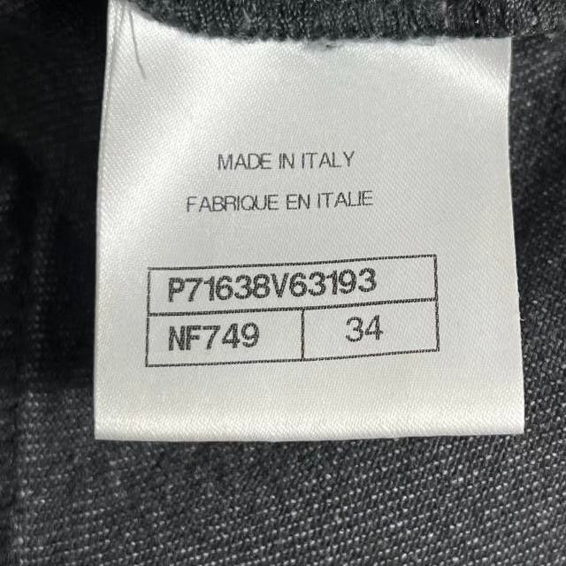Chanel Chanel 21K Show Gray Silver CC Logo Jeans Size 34" / US 12 / IT 48 - 6 Thumbnail