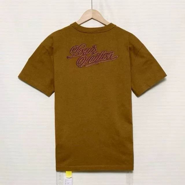 Louis Vuitton Louis Vuitton FW24 Solid Logo Embroidered T-Shirt Size US M / EU 48-50 / 2 - 2 Thumbnail