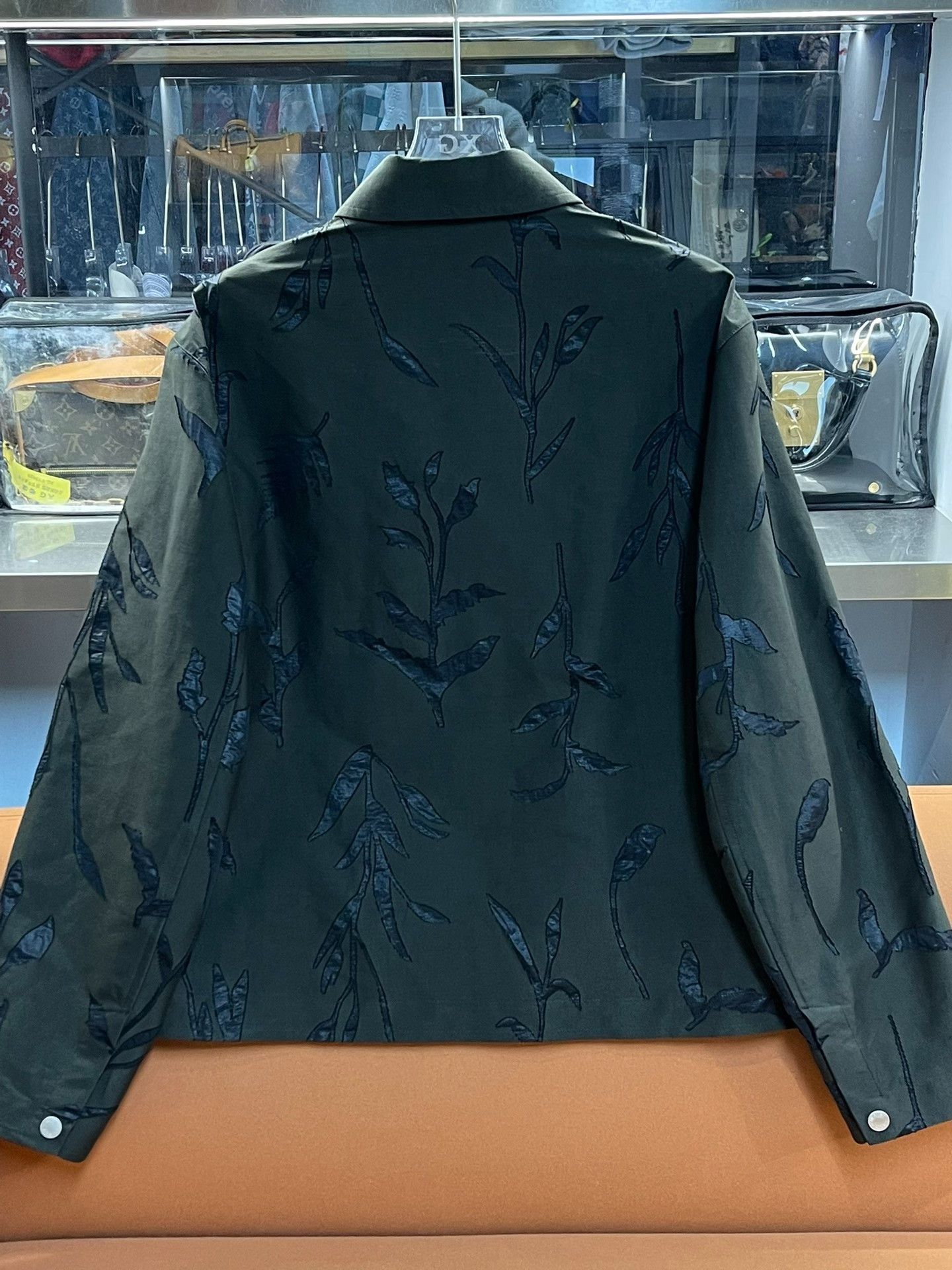 Hermes Hermes Floral Quarter-Zip Sweater Size XXL / US 16-18 / IT 52-54 - 2 Thumbnail