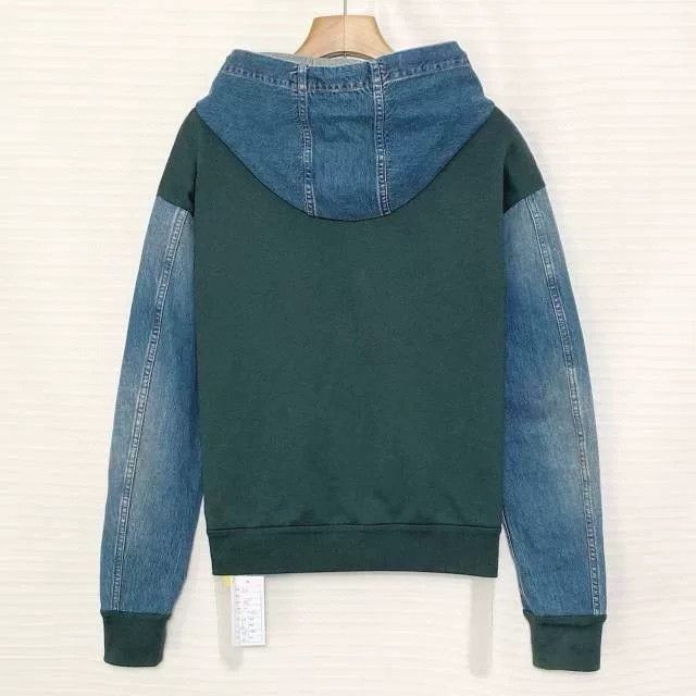 Louis Vuitton Louis Vuitton FW22 Patchwork Logo Zip Hooded Jacket Size US M / EU 48-50 / 2 - 2 Thumbnail