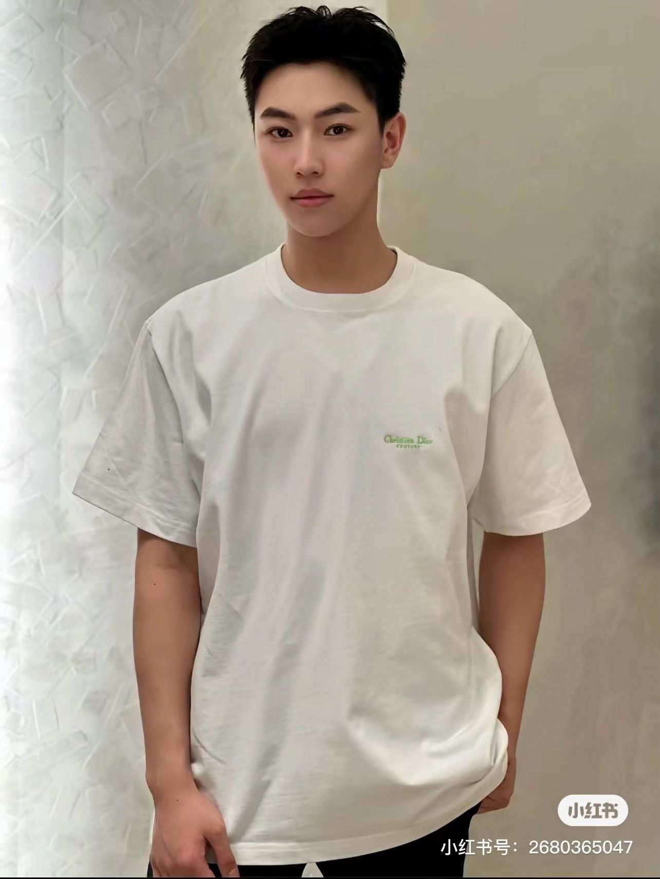 Dior Dior SS24 Logo Print Men's T-Shirt Size US M / EU 48-50 / 2 - 9 Thumbnail