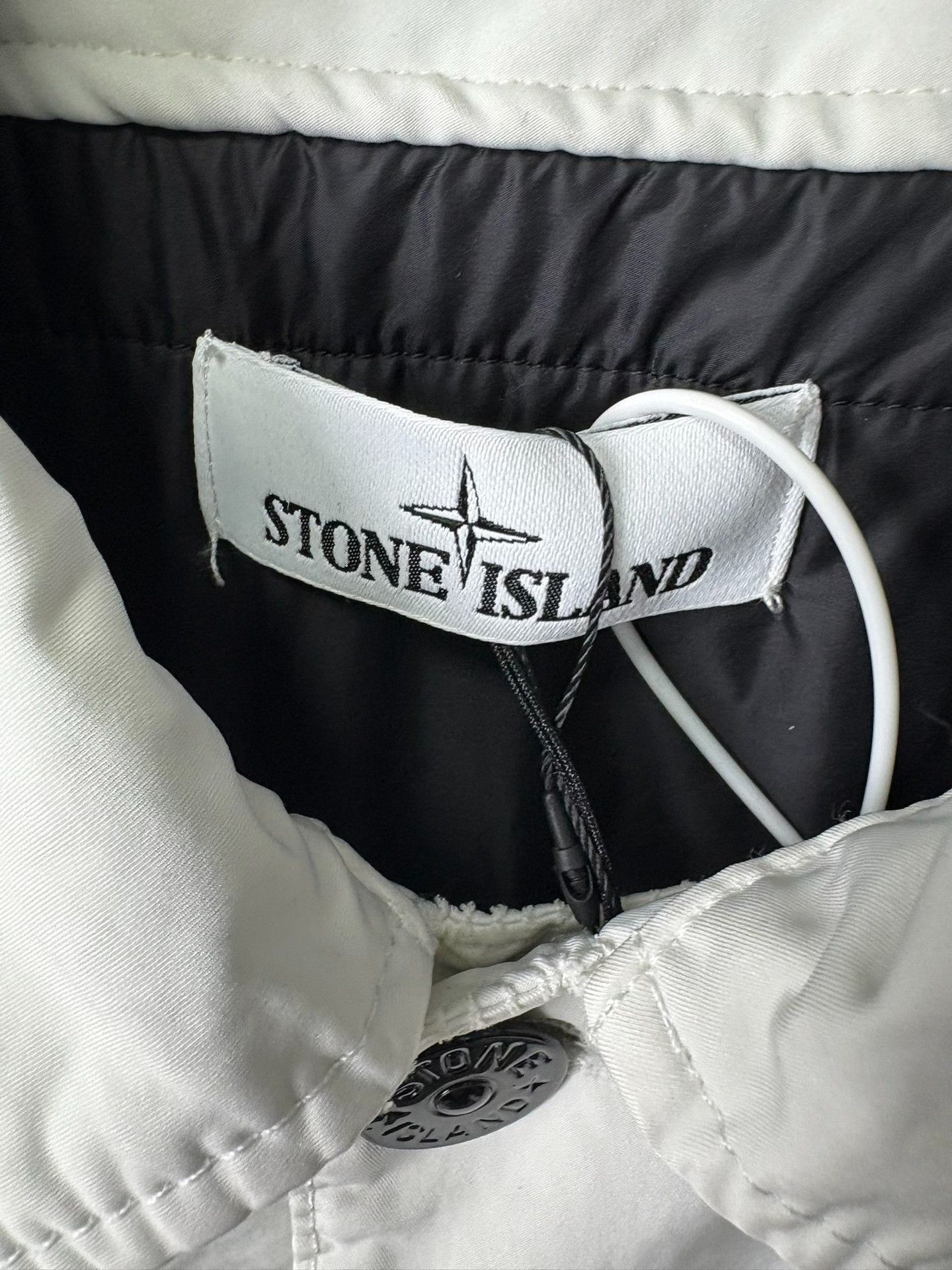 Stone Island Stone Island Cotton White Heavy Coat XL Men Size US XL / EU 56 / 4 - 2 Thumbnail