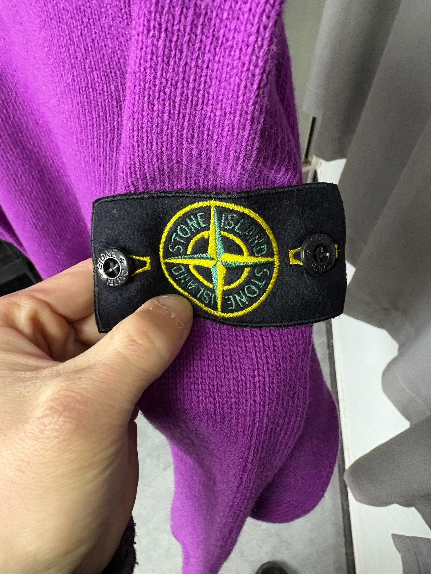 Stone Island Stone Island Knit Purple Sweater S Men Size US S / EU 44-46 / 1 - 2 Thumbnail