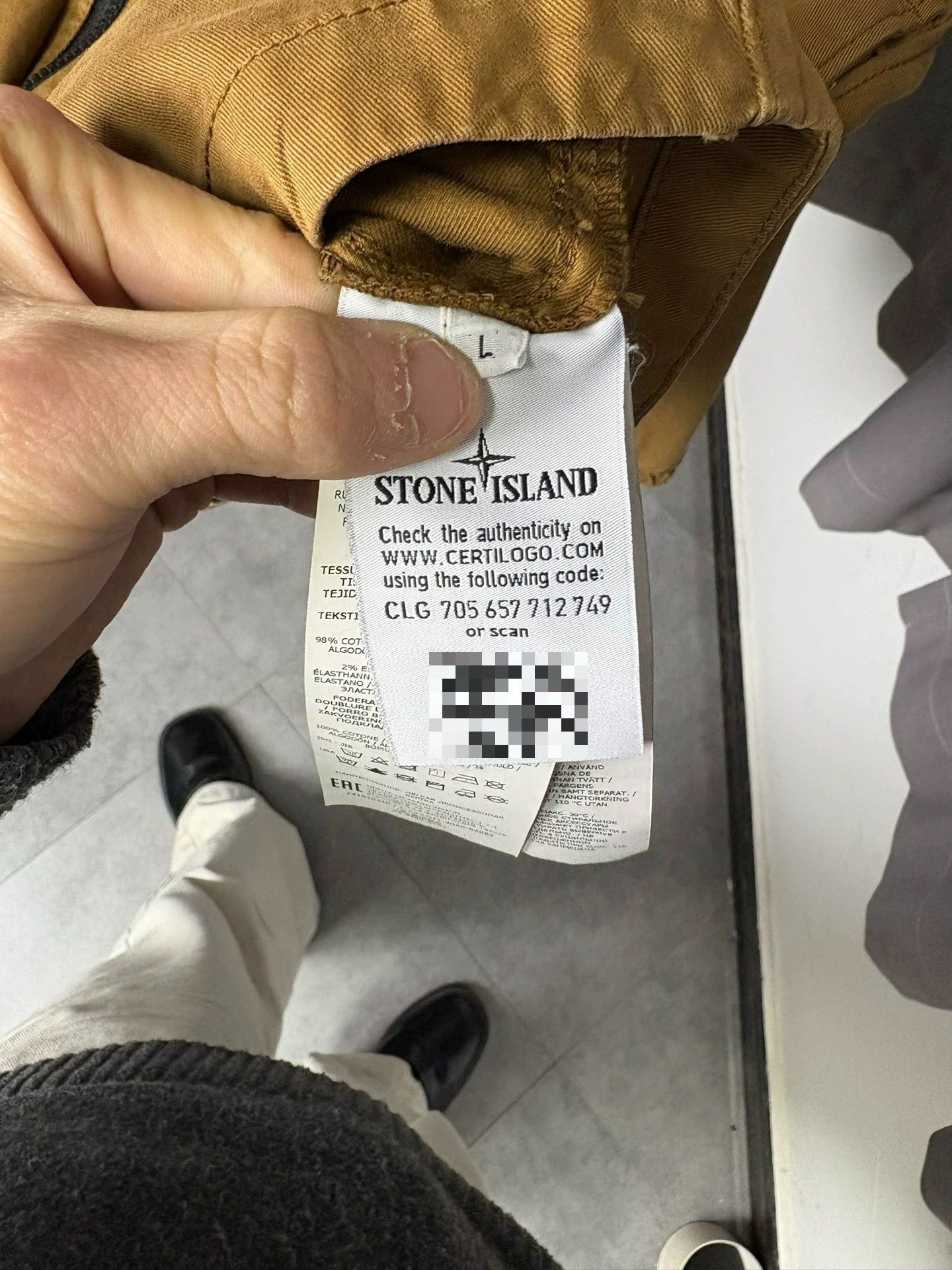 Stone Island Stone Island Beige Light Jacket L Men Size US L / EU 52-54 / 3 - 6 Thumbnail