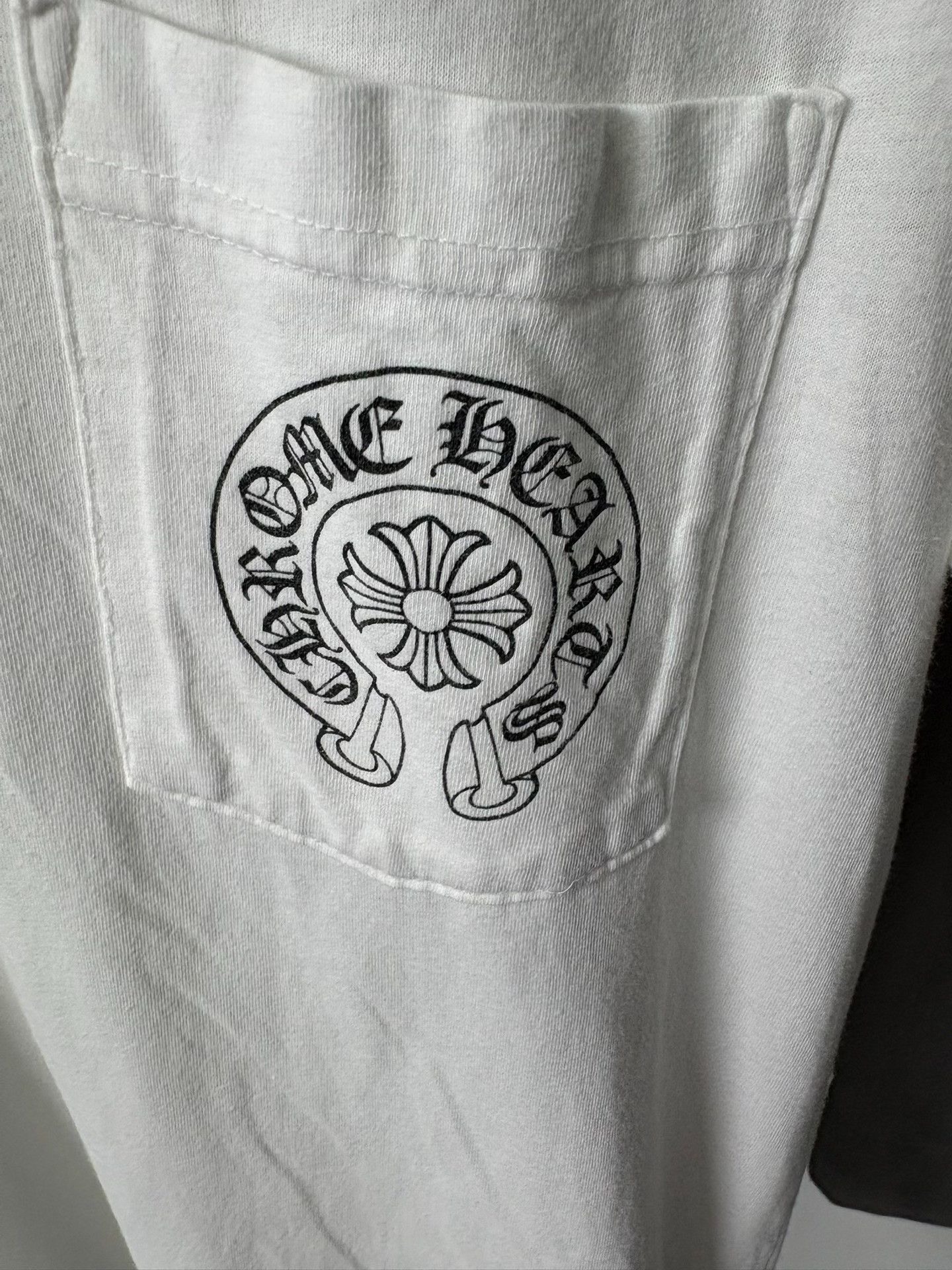 Chrome Hearts Chrome Hearts Printed White T-Shirt M Men Size US M / EU 48-50 / 2 - 2 Thumbnail