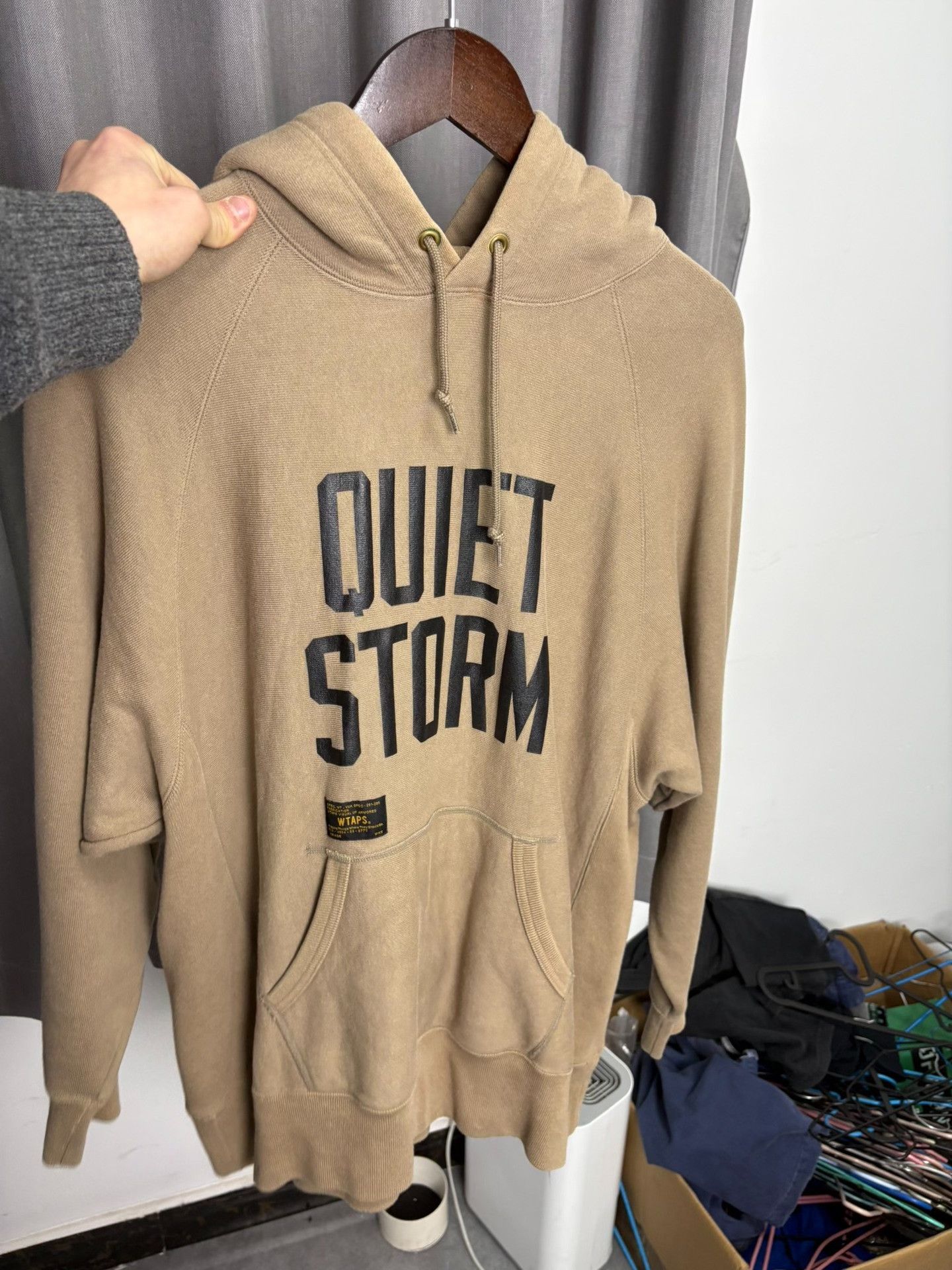 Other Beige Hoodie M Men Size US M / EU 48-50 / 2 - 8 Thumbnail