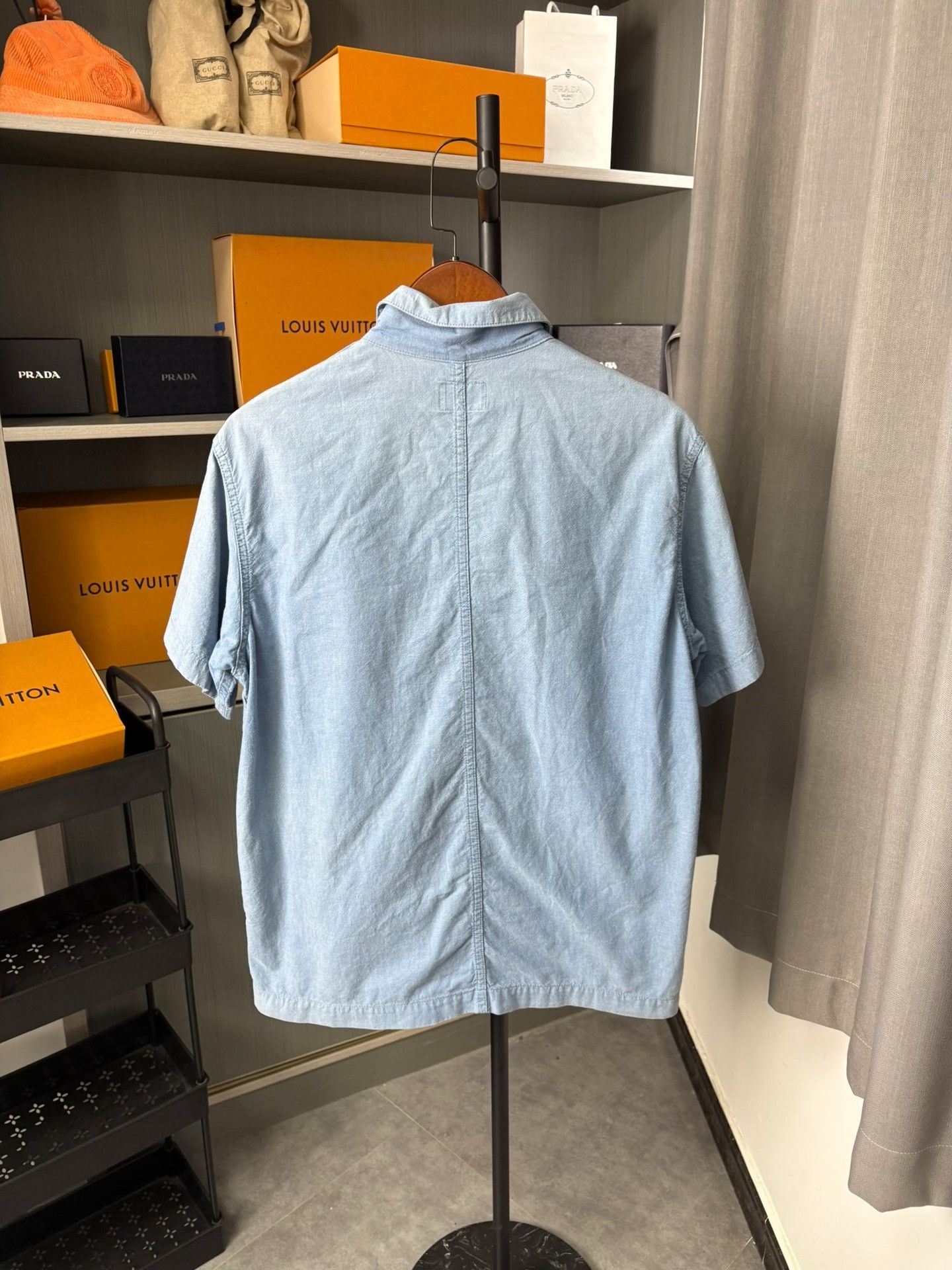 Other Washed Blue Shirt M Men Size US M / EU 48-50 / 2 - 2 Thumbnail