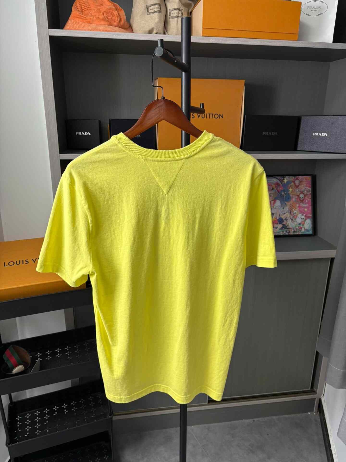 Bottega Veneta Bottega Veneta Yellow T-Shirt S Women Size S / US 4 / IT 40 - 3 Thumbnail