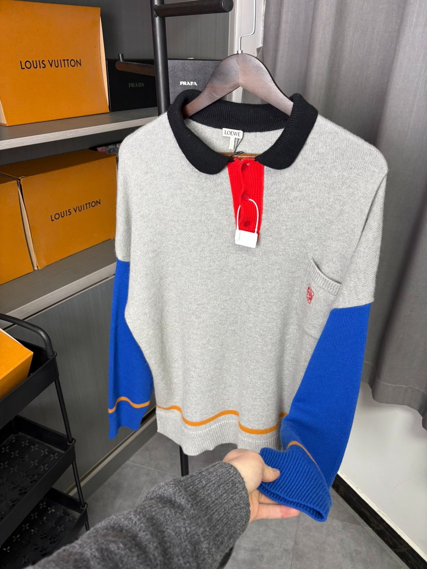 Loewe Loewe Knit Multi Sweater M Men Size US M / EU 48-50 / 2 - 7 Thumbnail