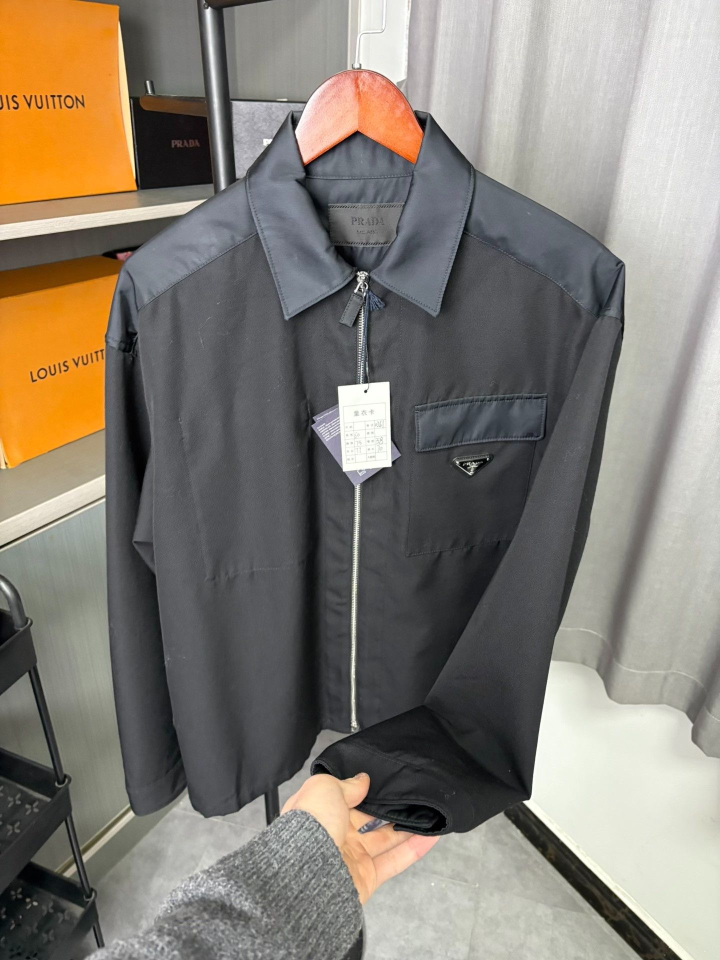 Prada Prada Nylon Black Light Jacket S Men Size US S / EU 44-46 / 1 - 7 Thumbnail