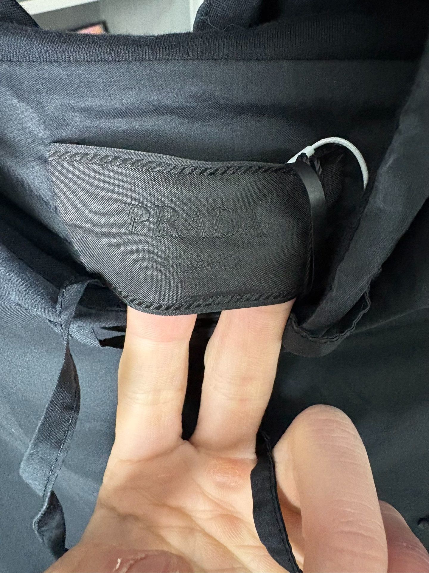 Prada Prada Black T-Shirt L Men Size US L / EU 52-54 / 3 - 4 Thumbnail