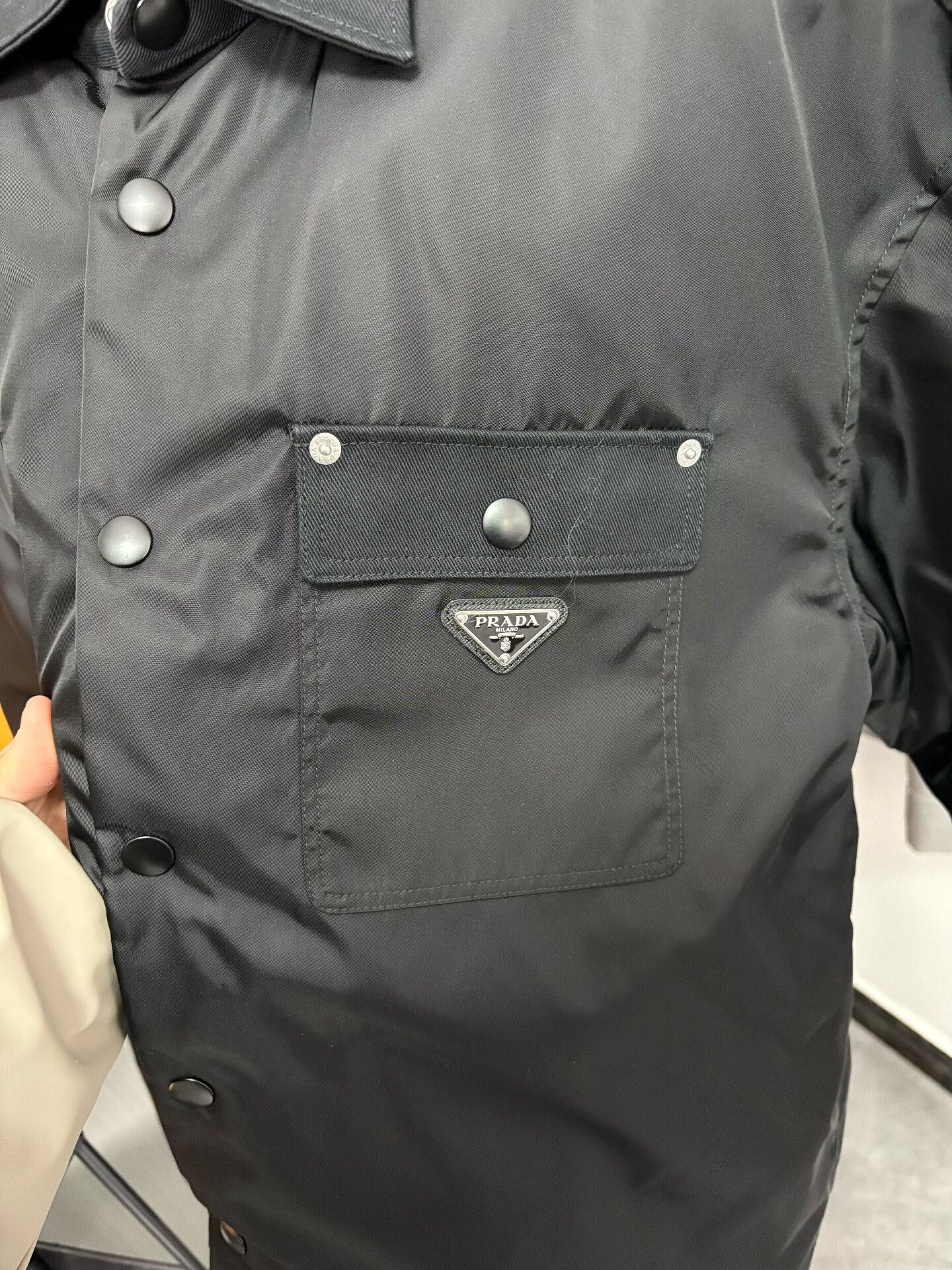 Prada Prada Nylon Black Light Jacket M Men Size US M / EU 48-50 / 2 - 4 Thumbnail
