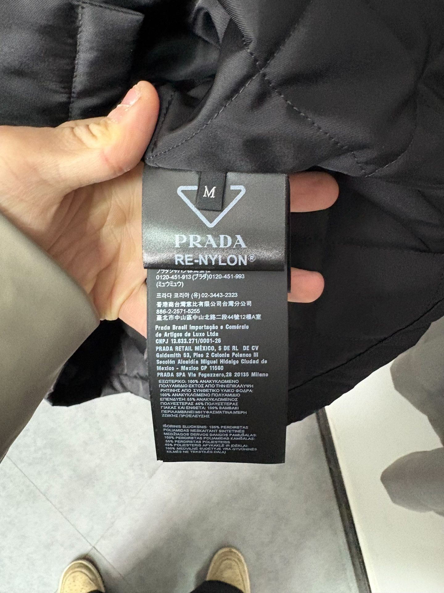 Prada Prada Nylon Black Light Jacket M Men Size US M / EU 48-50 / 2 - 5 Thumbnail