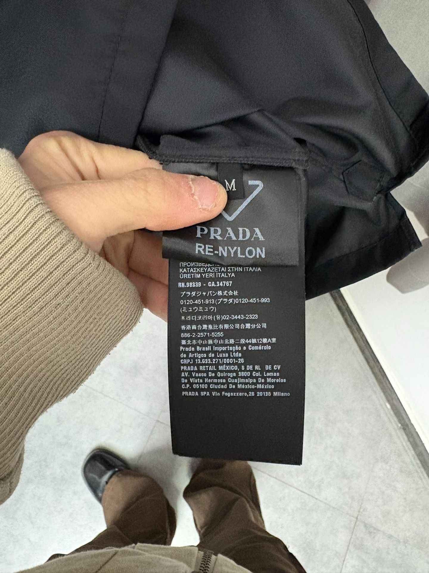 Prada Prada Nylon Black Light Jacket M Men Size US M / EU 48-50 / 2 - 5 Thumbnail