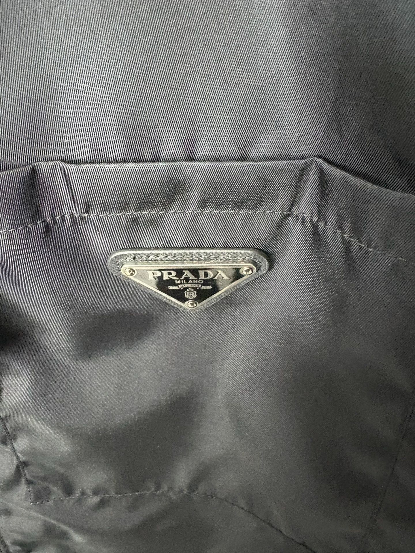 Prada Prada Nylon Black Light Jacket M Men Size US M / EU 48-50 / 2 - 2 Thumbnail