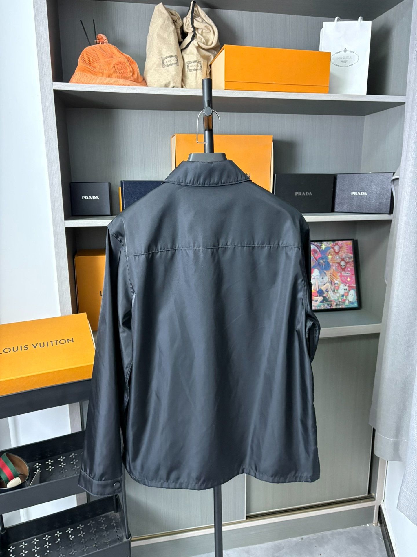 Prada Prada Nylon Black Light Jacket M Men Size US M / EU 48-50 / 2 - 4 Thumbnail