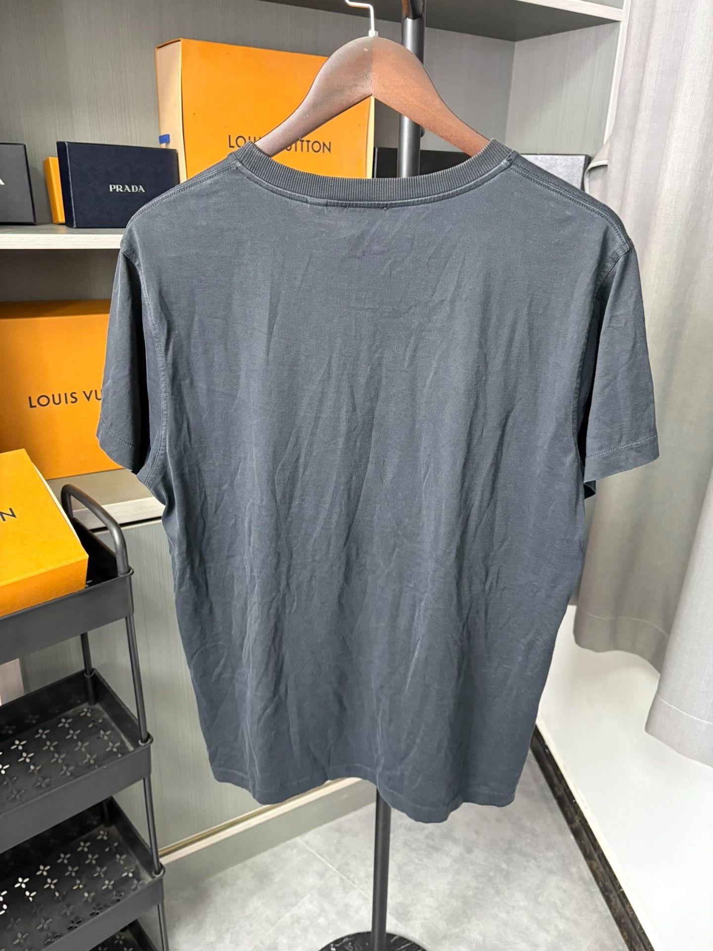 Burberry Burberry Embroidered Black T-Shirt L Men Size US L / EU 52-54 / 3 - 3 Thumbnail