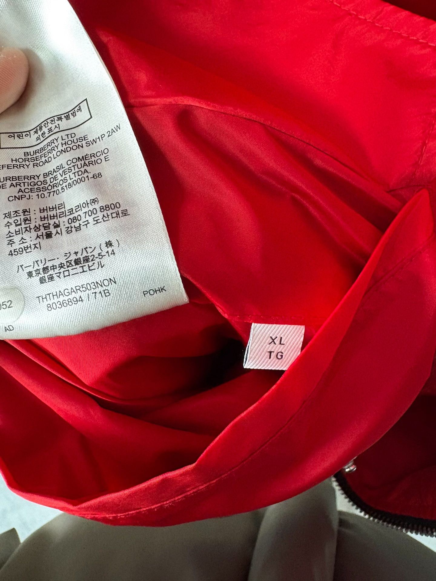 Burberry Burberry Patchwork Plaid Red Light Jacket XL Men Size US XL / EU 56 / 4 - 7 Thumbnail
