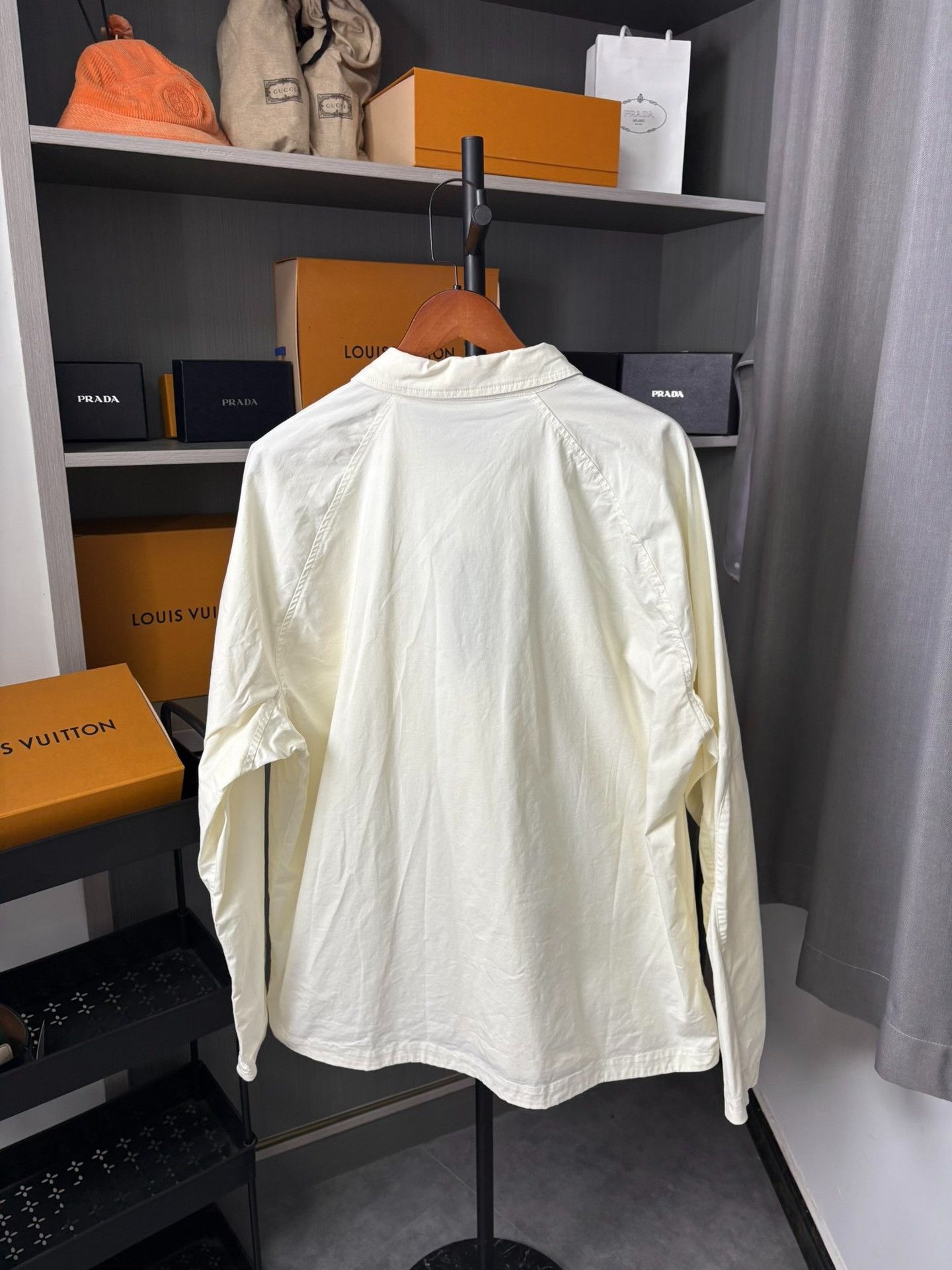 Stone Island Stone Island White Shirt L Men Size US L / EU 52-54 / 3 - 3 Thumbnail