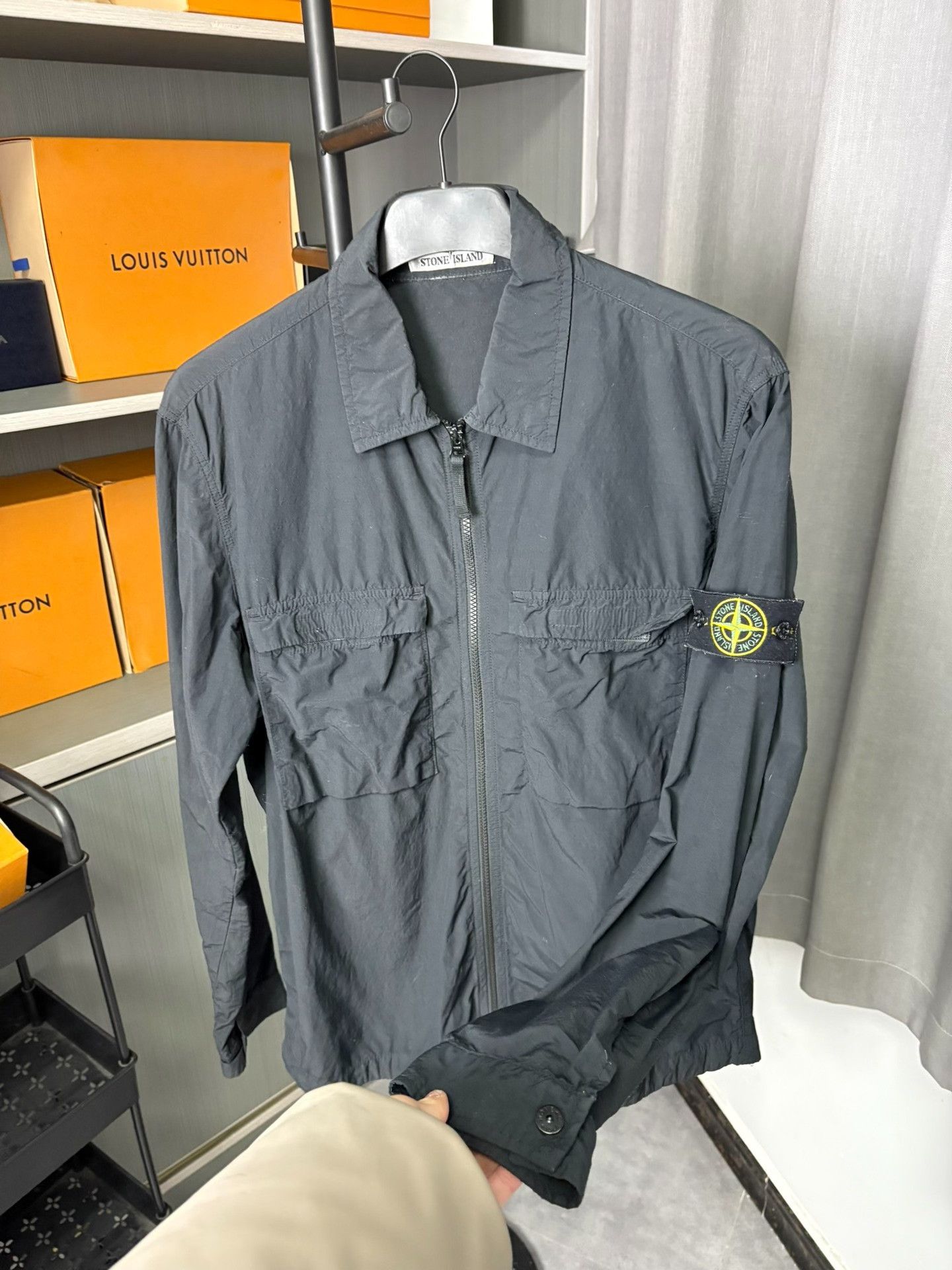 Stone Island Stone Island Nylon Black Light Jacket L Men Size US L / EU 52-54 / 3 - 5 Thumbnail