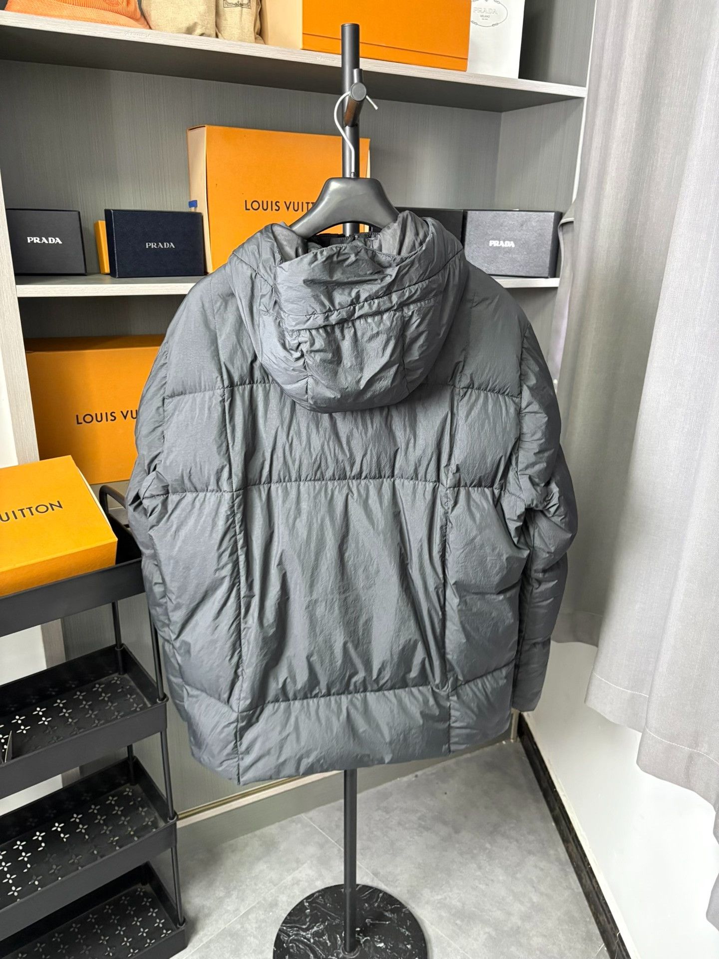 Stone Island Stone Island Down Black Heavy Coat XL Men Size US XL / EU 56 / 4 - 3 Thumbnail