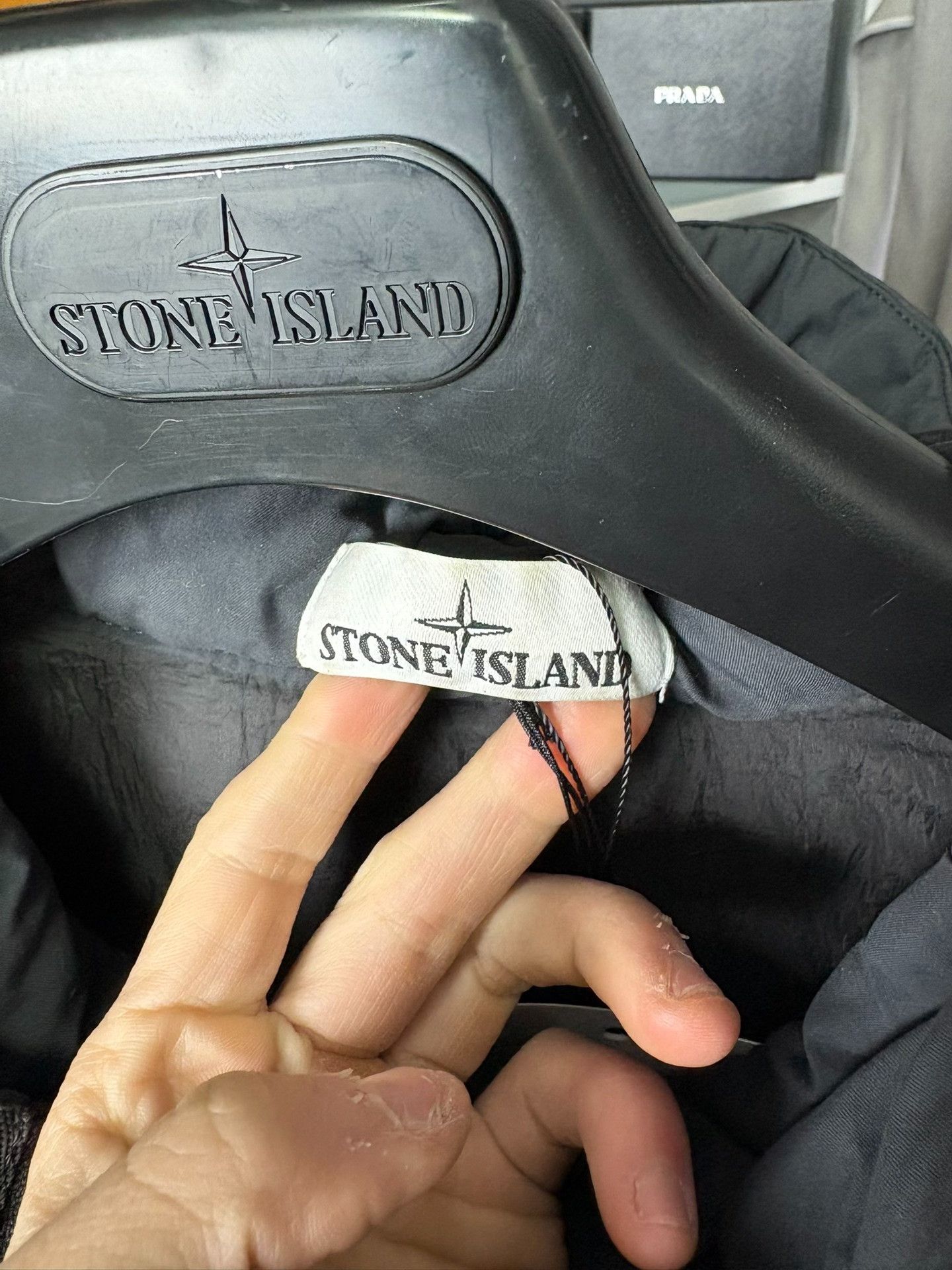 Stone Island Stone Island Down Black Heavy Coat XL Men Size US XL / EU 56 / 4 - 4 Thumbnail