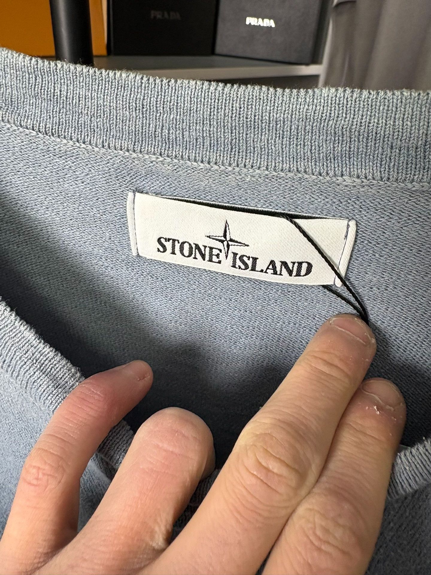 Stone Island Stone Island Blue T-Shirt M Men Size US M / EU 48-50 / 2 - 3 Thumbnail