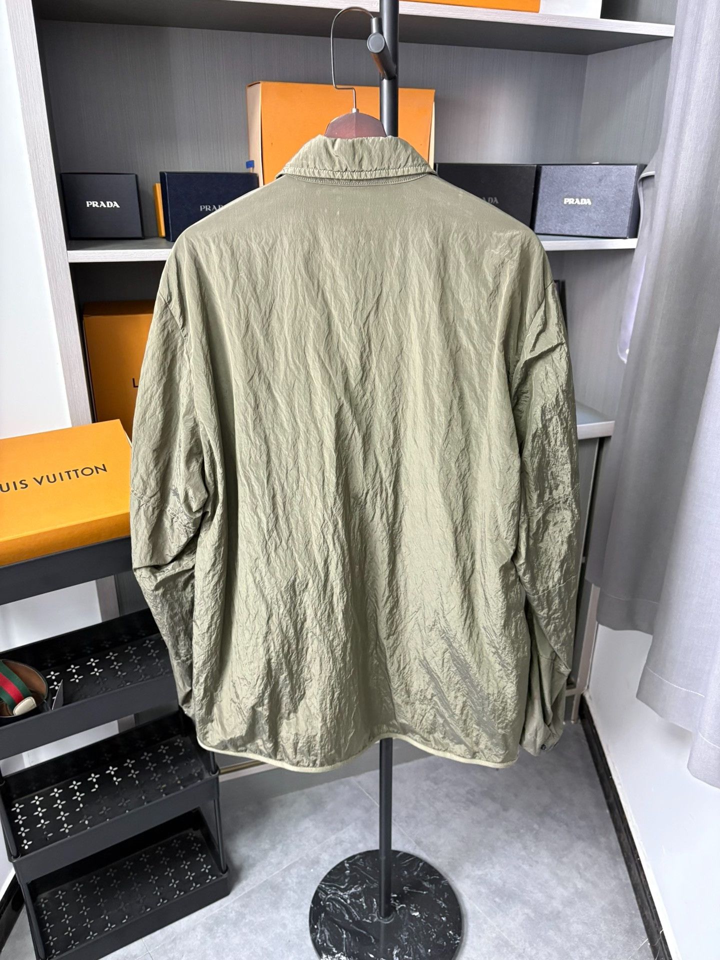 Stone Island Stone Island Nylon Green Light Jacket XL Men Size US XL / EU 56 / 4 - 5 Thumbnail