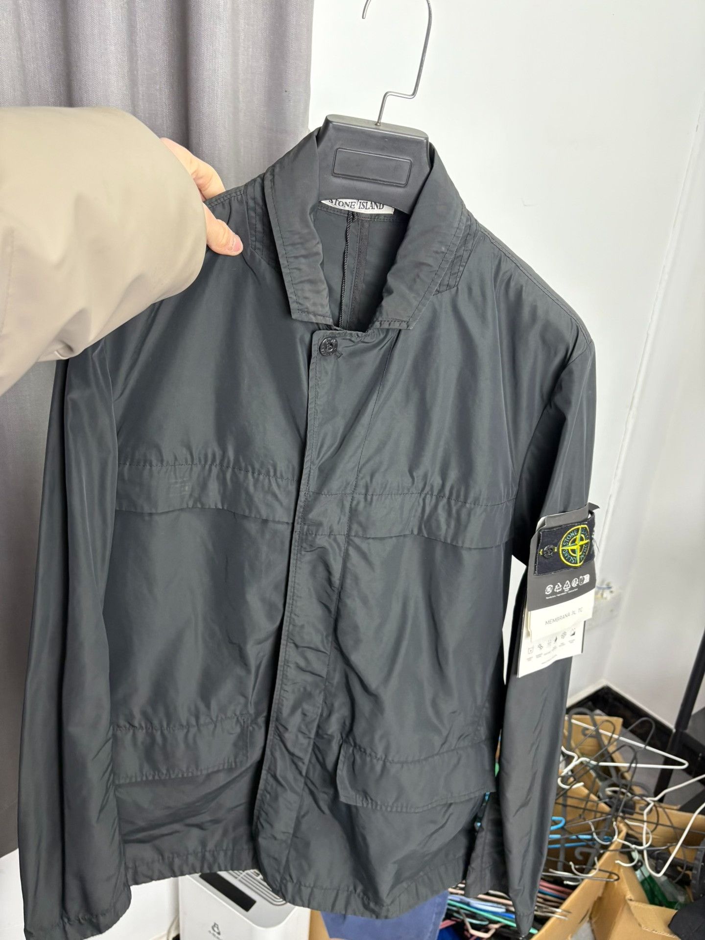 Stone Island Stone Island Nylon Black Light Jacket L Men Size US L / EU 52-54 / 3 - 7 Thumbnail
