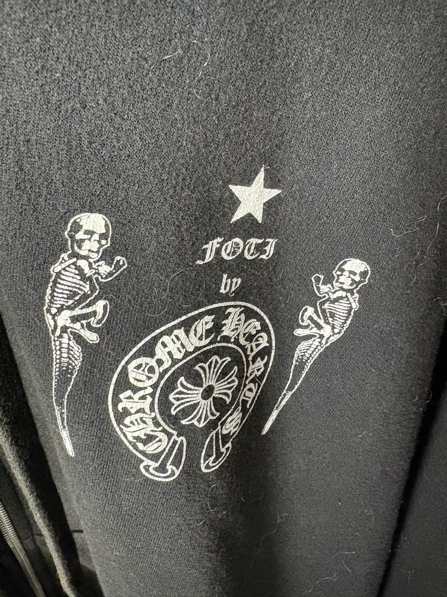 Chrome Hearts Chrome Hearts Collab Black Hoodie M Men Size US M / EU 48-50 / 2 - 3 Thumbnail